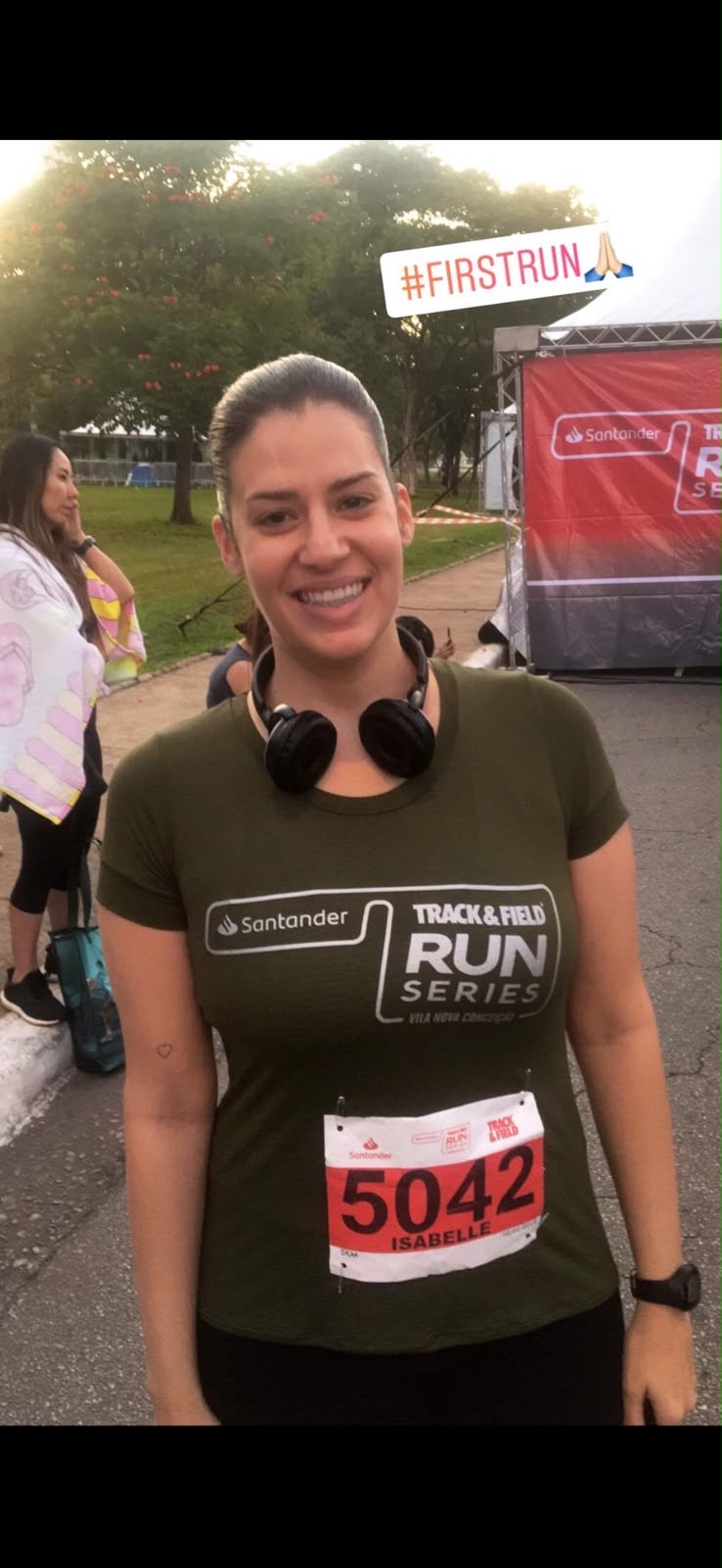 Isa Garcia — Track & Field — 1ª prova