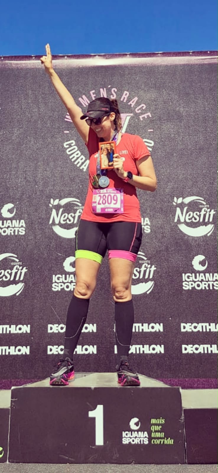 Isa Garcia — Pódio Women's Race